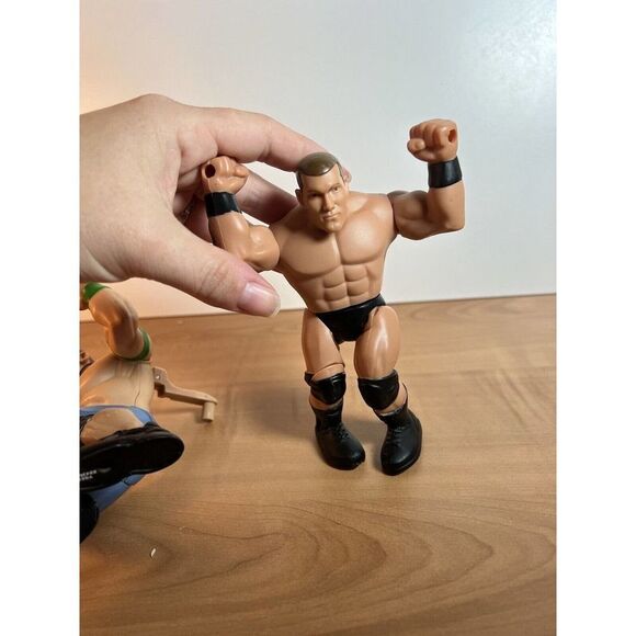 2 WWE Power Slammers John Cena And Randy Ortin - Picture 13 of 16